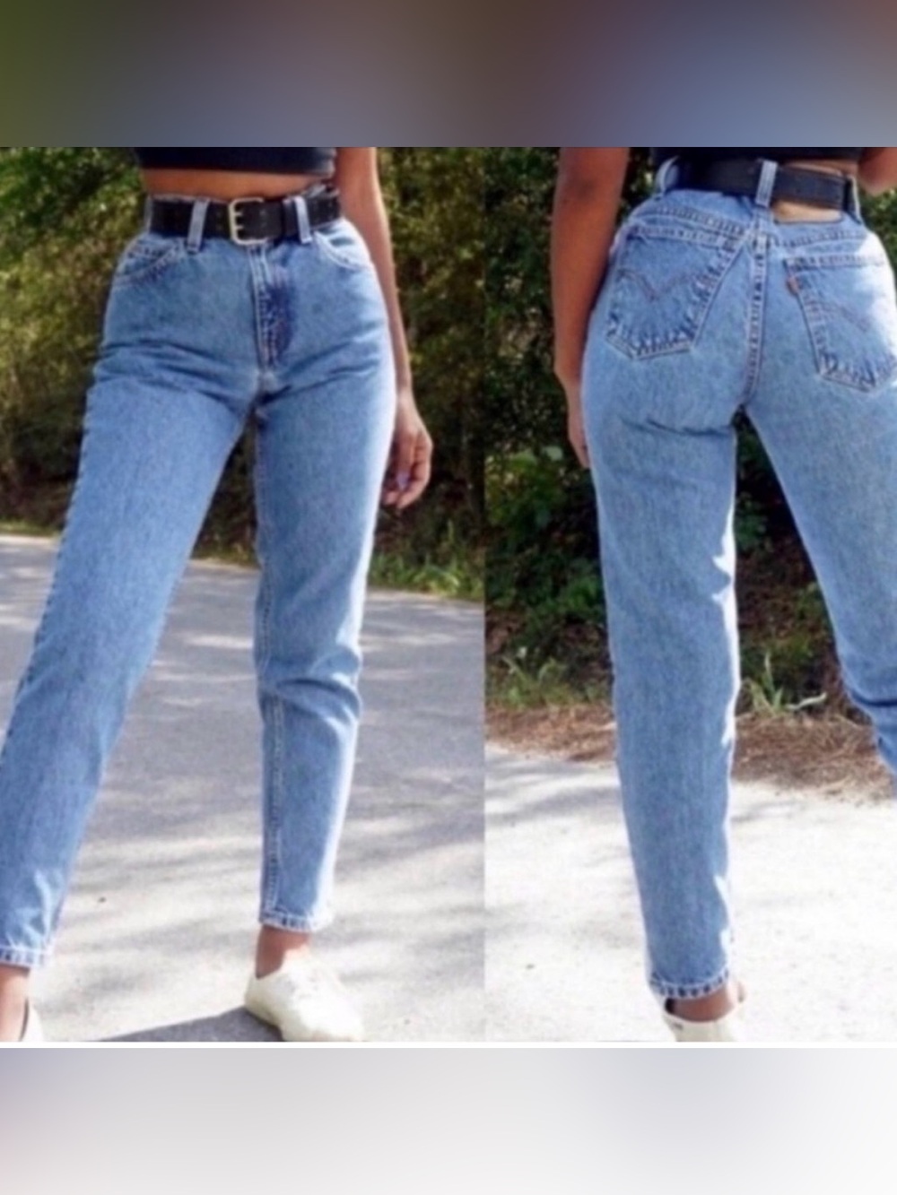 Vintage Levi's 90's Orange Tab 15951 Tapered Relaxed Jeans 12 Short